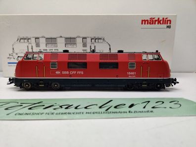 Märklin H0 AC 3384 Diesellok Serie AM 4/4 / SBB / Rot / Delta-Digital / OVP