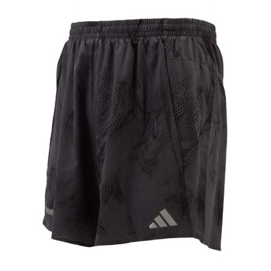 Adidas Running Ultimate Aop Shorts Herren Laufhose Sporthose Grau