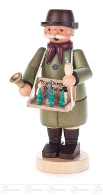 Räuchermann Kunstgewerbehändler BxHxT 8 cmx18 cmx9 cm NEU Erzgebirge Rauchmann