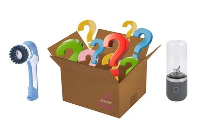 Mystery Box Haushalt Geschenkset Überraschung Reinigung Aufbewahrung Gadgets * B-Ware