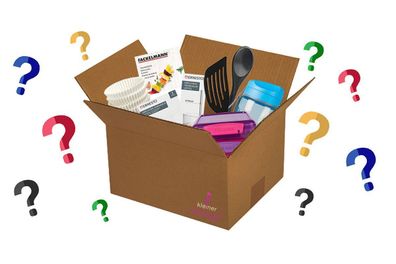 Mystery Box Küche Überraschungsbox Geschenkset Küchenutensilien Backzubehör Organizer
