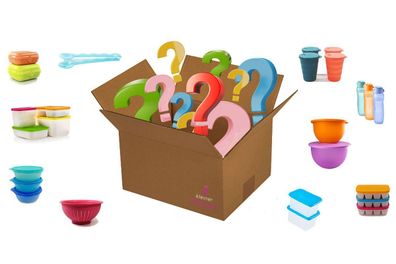 Mystery Box Tupperware Überraschungsbox Geschenkset Aufbewahrung Küche Dose S-Box