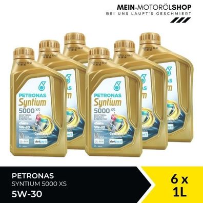 Petronas Syntium 5000 XS 5W-30 6x1 Liter