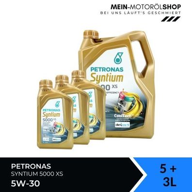 Petronas Syntium 5000 XS 5W-30 5 + 3 Liter