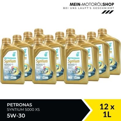 Petronas Syntium 5000 XS 5W-30 12x1 Liter
