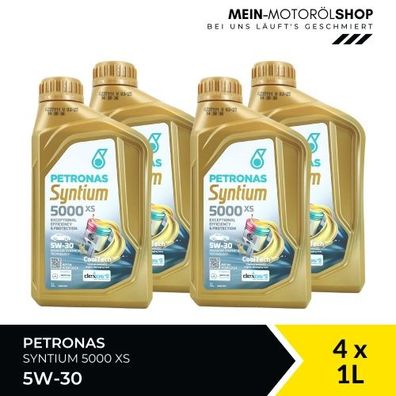 Petronas Syntium 5000 XS 5W-30 4x1 Liter