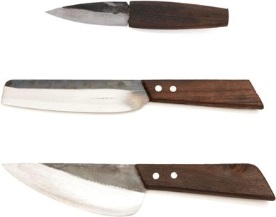 Authentic BLADES Petersilie, 3-teiliges Set - Asiatisches Messerset aus Vietnam