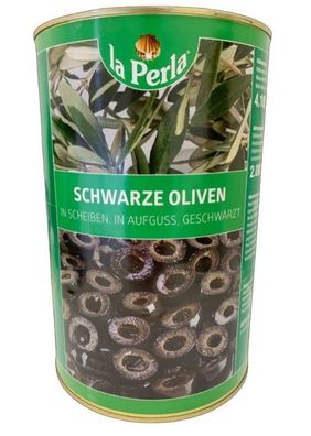 La Perla Oliven schwarz geschnitten 4,1 kg