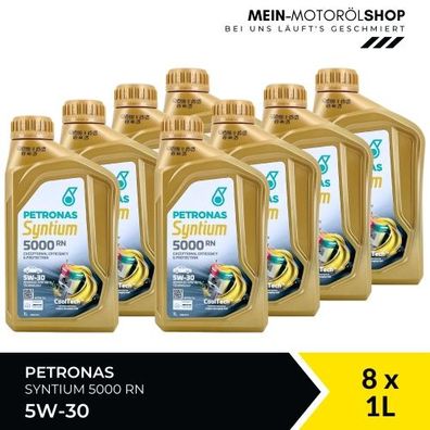 Petronas Syntium 5000 RN 5W-30 8x1 Liter