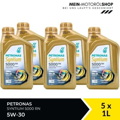 Petronas Syntium 5000 RN 5W-30 5x1 Liter