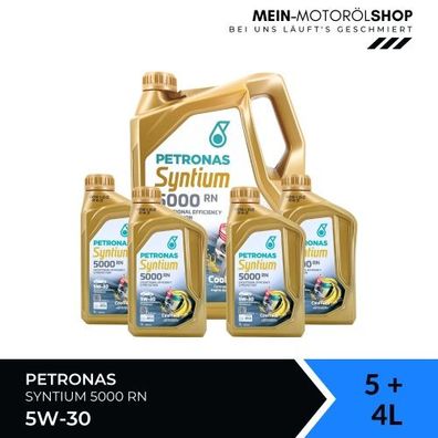 Petronas Syntium 5000 RN 5W-30 5 + 4 Liter