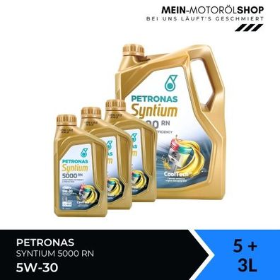 Petronas Syntium 5000 RN 5W-30 5 + 3 Liter