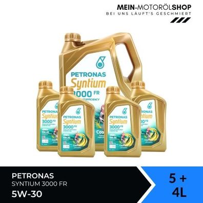 Petronas Syntium 3000 FR 5W-30 SN 5 + 4 Liter