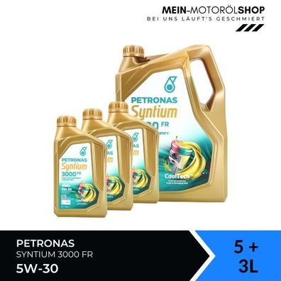 Petronas Syntium 3000 FR 5W-30 SN 5 + 3 Liter