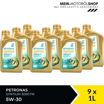 Petronas Syntium 3000 FR 5W-30 SN 9x1 Liter