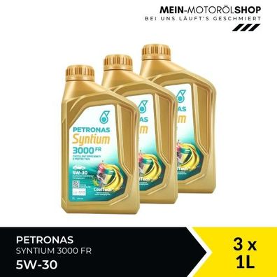 Petronas Syntium 3000 FR 5W-30 SN 3x1 Liter