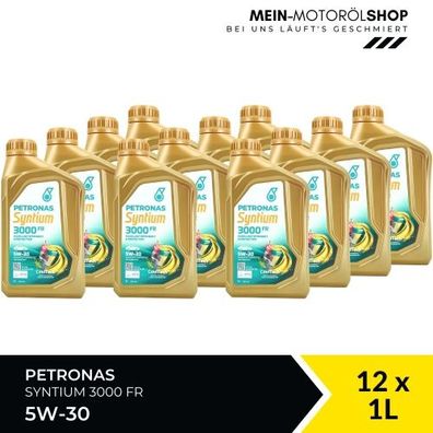 Petronas Syntium 3000 FR 5W-30 SN 12x1 Liter