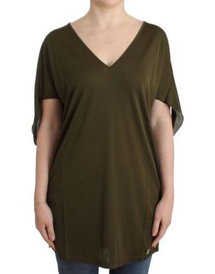 John Galliano Green shortsleeved blouse top