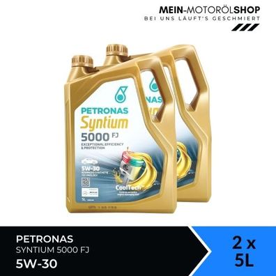 Petronas Syntium 5000 FJ 5W-30 SN 2x5 Liter