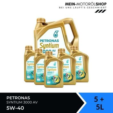 Petronas Syntium 3000 AV 5W-40 5 + 5 Liter