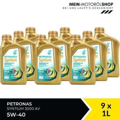 Petronas Syntium 3000 AV 5W-40 9x1 Liter