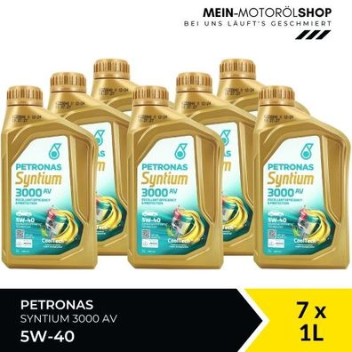 Petronas Syntium 3000 AV 5W-40 7x1 Liter