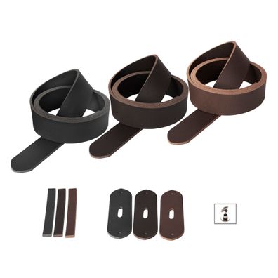 Gürtelrohling Dakota - Büffelleder Gürtel-Bausatz - Gürtel-Rohling - DIY-Ledergürtel