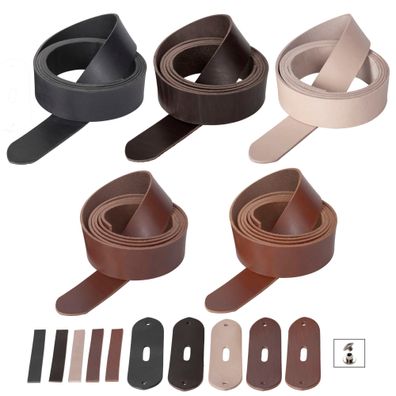 Gürtelrohling Montana - Extra lang - Vollleder DIY-Ledergürtel in Überlänge