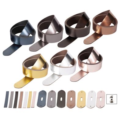 Gürtelrohling Metallic - Gürtelbausatz in vielen tollen Farben
