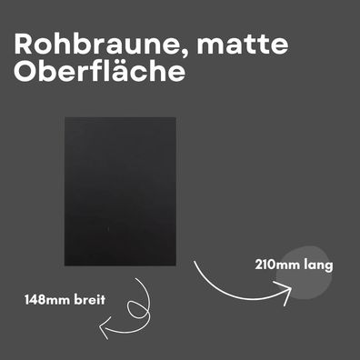 10 Stück Magnetfolie anisotrop 0,6 mm DIN A5 – flexibel zuschneidbar, hohe Haftkraft,