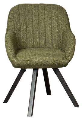 Diningsessel Matera - drehbar - grün