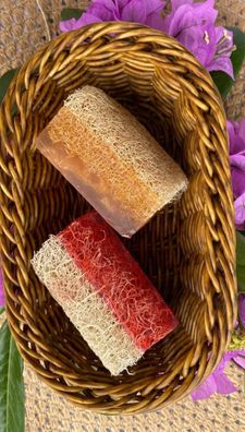 Loofah Kürbisfaser Seife 100% Handgemacht Peeling Lifli Sabun 120g Versch. Sorten
