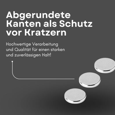 500 Stück Neodym Magnet Ø 4mm x 1mm - Starker Scheibenmagnet - N42 Supermagnet - Hohe
