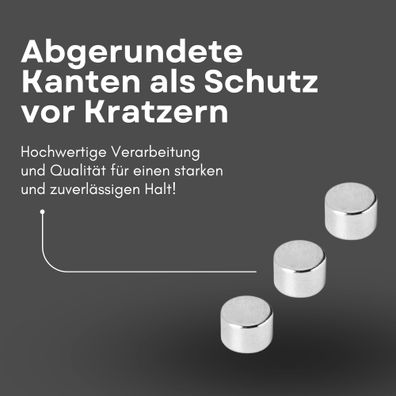 500 Stück Neodym Magnet Ø 3mm x 2mm - Starker Scheibenmagnet - N42 Supermagnet - Hohe