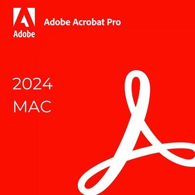 Adobe Acrobat Pro (MAC) 2024