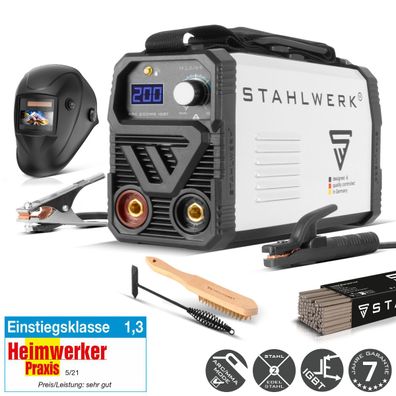 Stahlwerk Schweißgerät ARC 200 MD - DC Vollausstattung