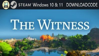 NEU PC Computer Spiel The Witness für Windows 10 11 STEAM Download Code Game Key