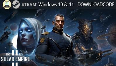 NEU PC Computer Spiel Sins of a Solar Empire II für Windows 10 11 STEAM Code Key