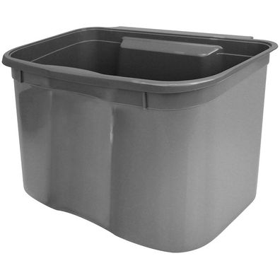 Abfallsammler Mülleimer hängend 5 Liter Dunkelgrau