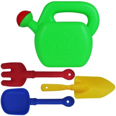 Kinder Gartengeräte-Set Strandspielzeug-Set 4-teilig