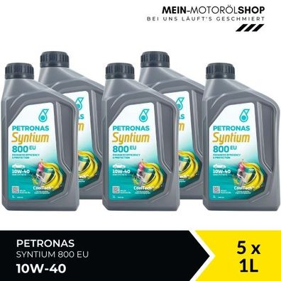 Petronas Syntium 800 EU 10W-40 SN 5x1 Liter