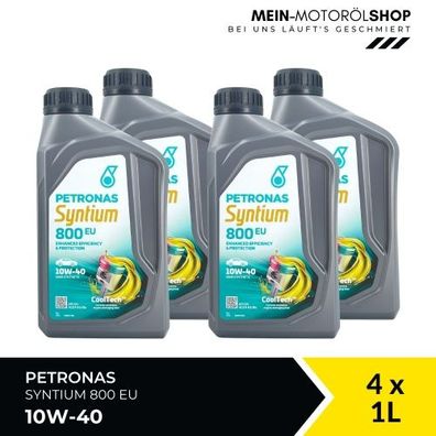 Petronas Syntium 800 EU 10W-40 SN 4x1 Liter