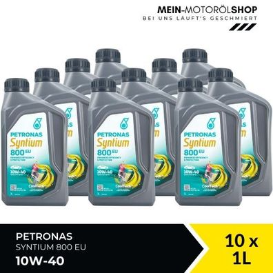 Petronas Syntium 800 EU 10W-40 SN 10x1 Liter