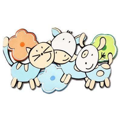 Farmily® Dinico® große Wandfigur mit Klebepads