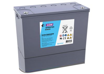 Exide Sprinter Pure Power S12V3800PP 12V 105Ah AGM Akku