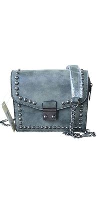 Graue Damentasche - stilvoll, verspielt auffällig