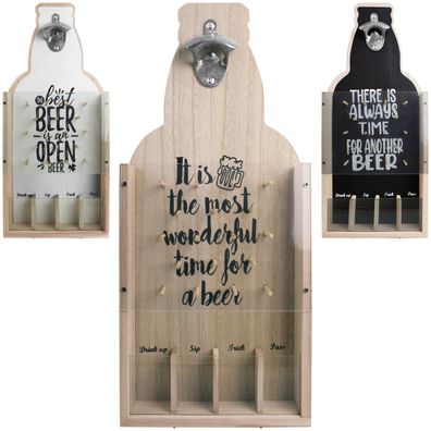 Flaschenöffner mit Trinkspiel 19,5 x 5,5 x 45 cm