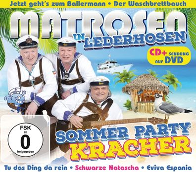 MCP Matrosen in Lederhosen - Sommer Party Kracher CD+DVD Volksmusik