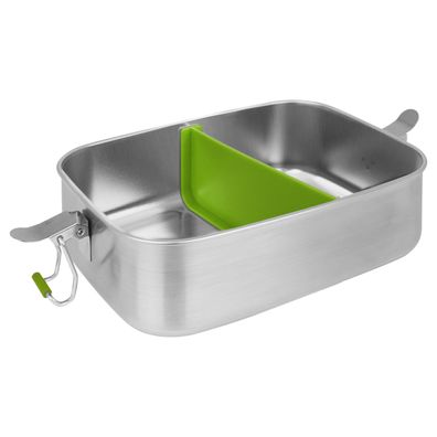 Lunchbox Edelstahl 20 x 14,5 x 6 cm