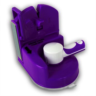 Schärfstation Messerschärfer Scherenschärfer lila